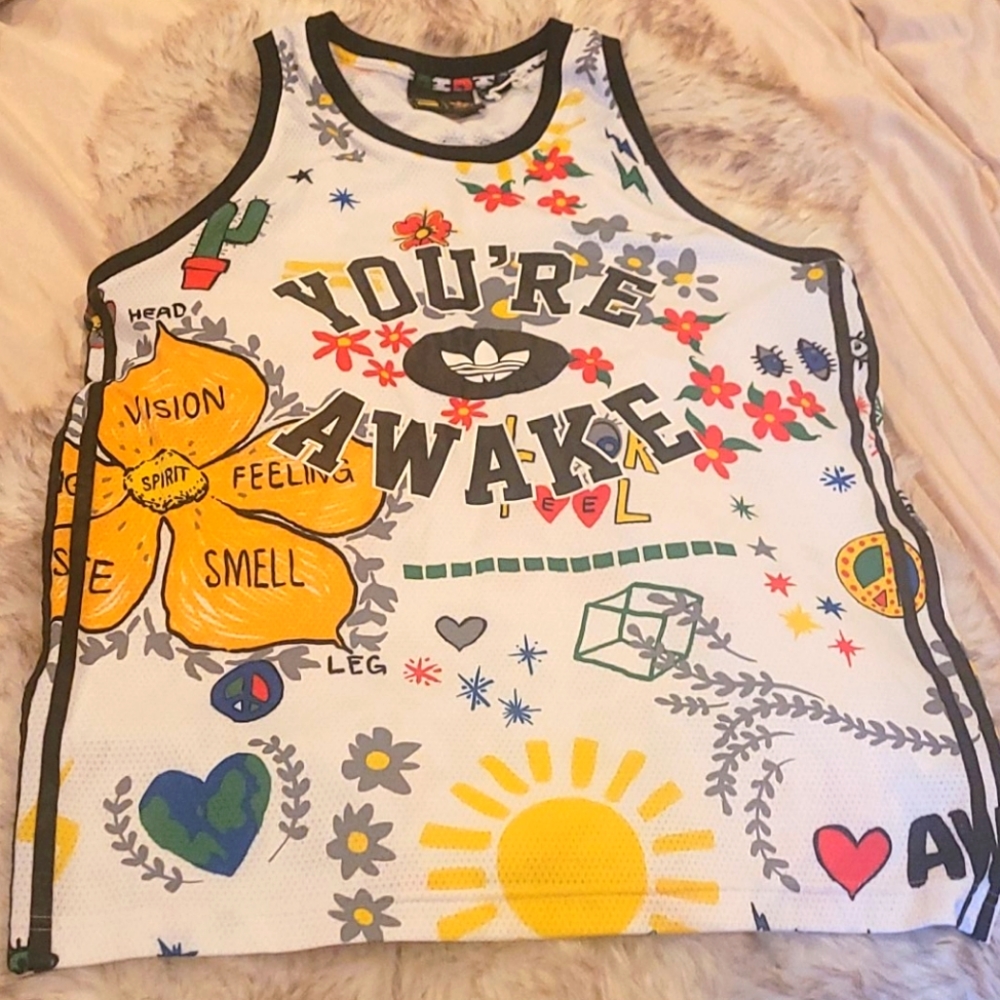 SOLD-Limited Edition Pharrell Williams x Adidas JerseyL